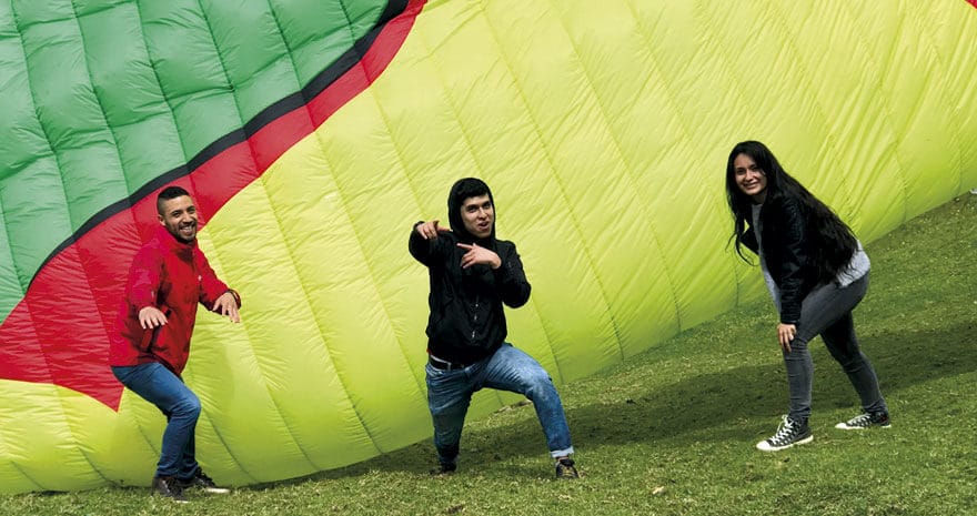Mi primer vuelo en parapente - Rustiko