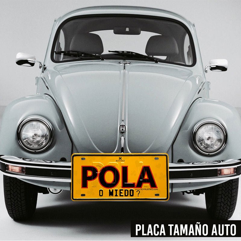 Placas Auto 🚘 - Rustiko