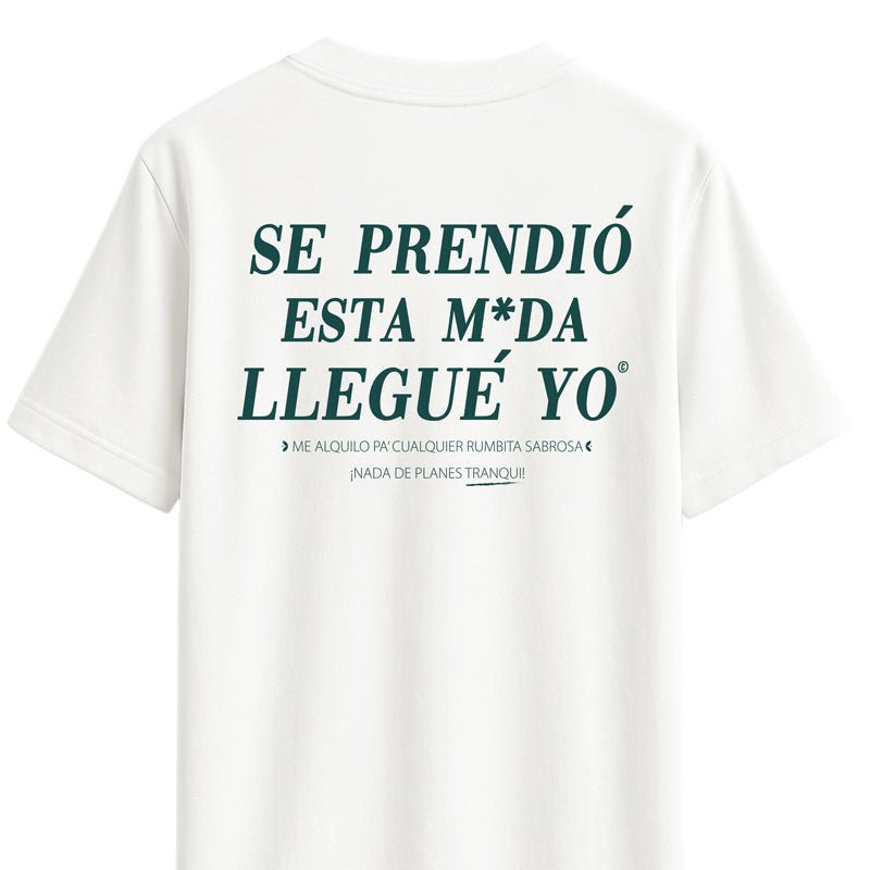 Camiseta Unisex 'Se Prendió Esta M*da' - Algodón peinado Premium - Rustiko
