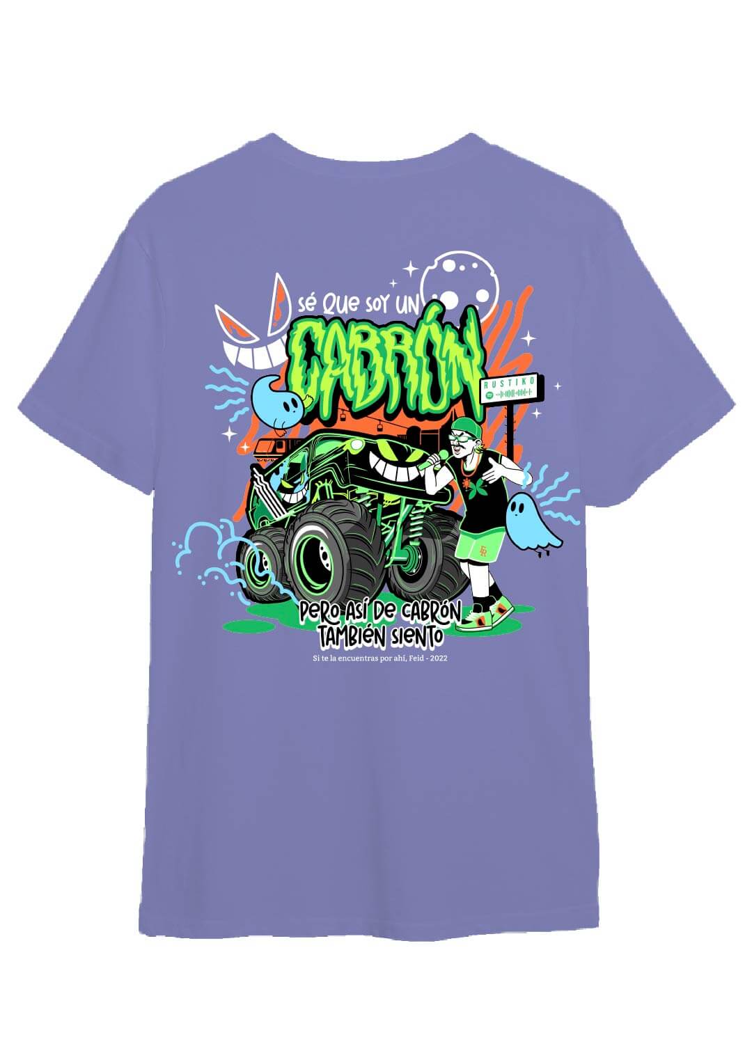 Feid Camiseta homenaje Fan Art - Rustiko