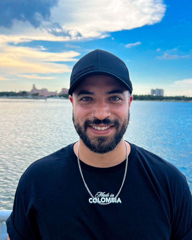 Gorra Trucker "I'm from Colombia" | Negra con Malla medida ajustable - Rustiko