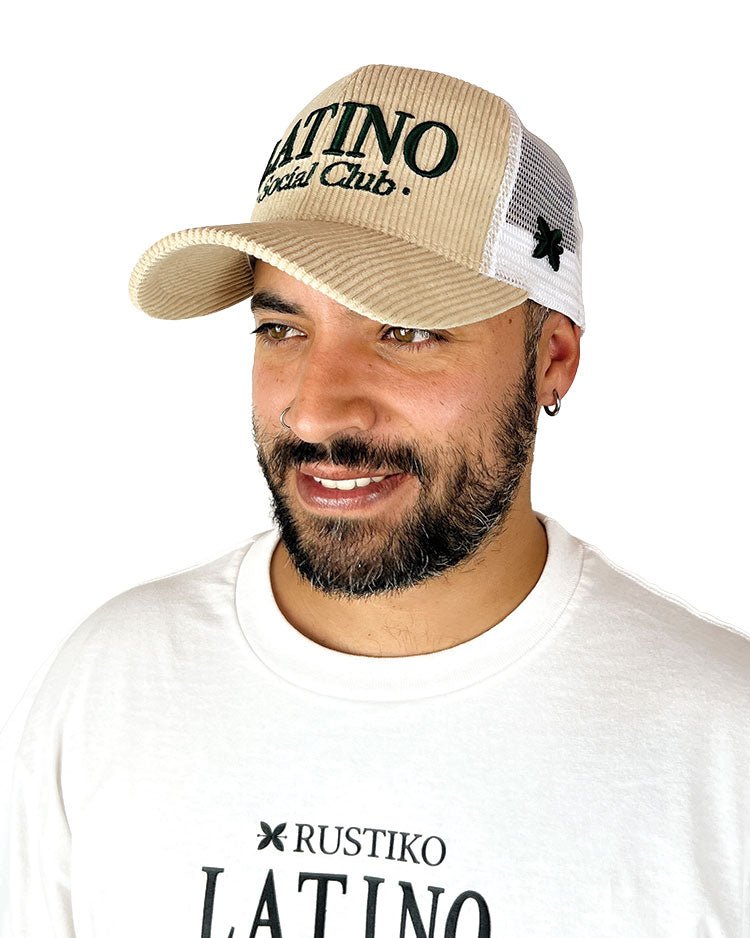 Latino Social club | Trucker Cap Edición especial Corduroy - Rustiko