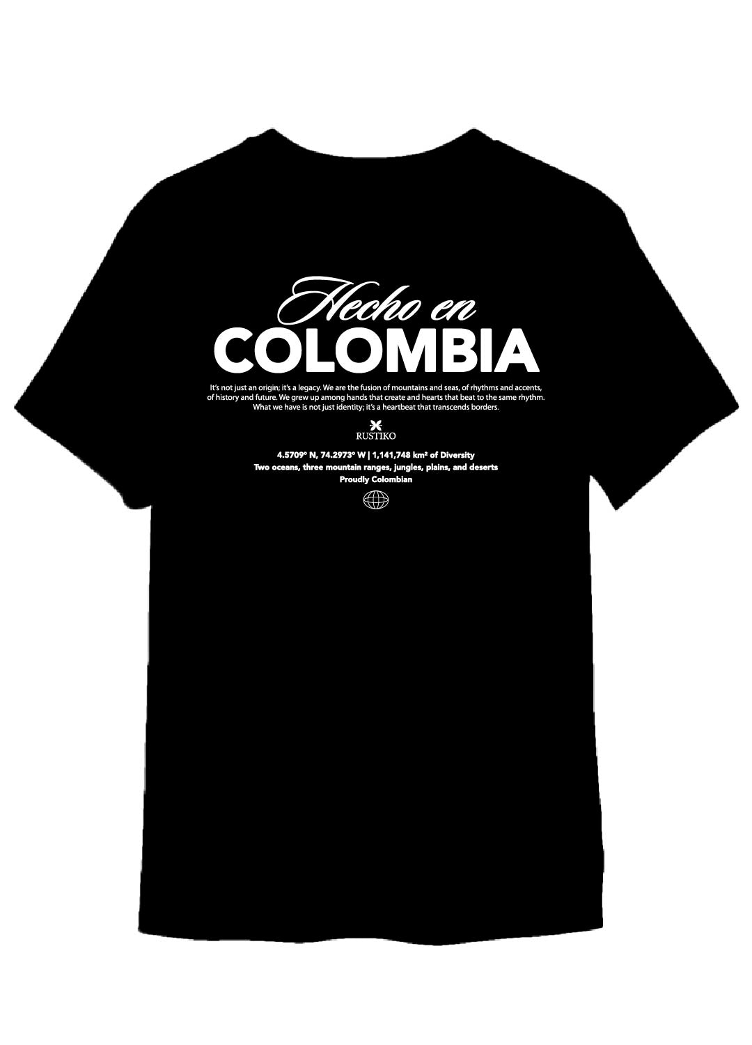 Made in Colombia | Camiseta Unisex - Rustiko