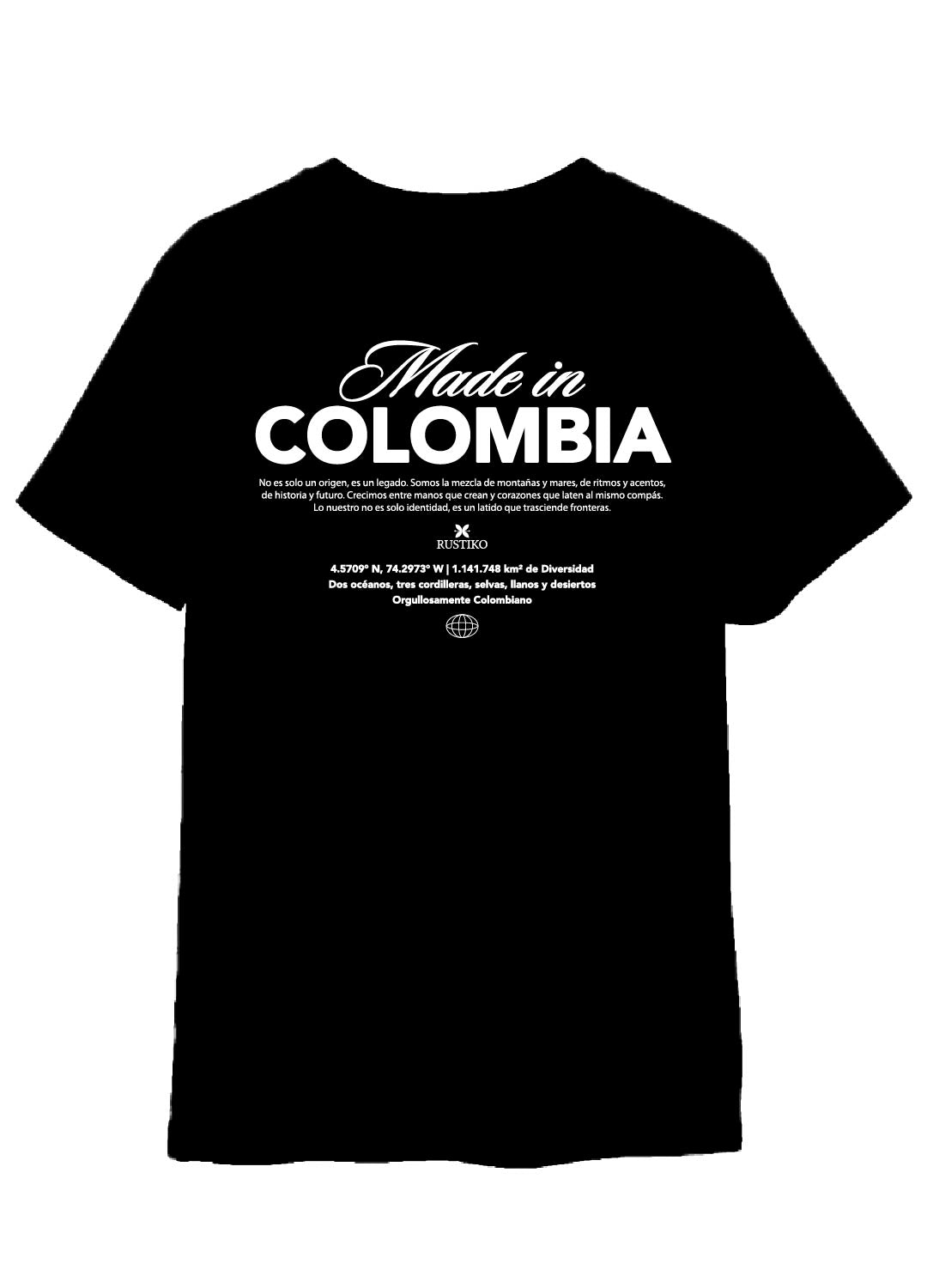 Made in Colombia | Camiseta Unisex - Rustiko