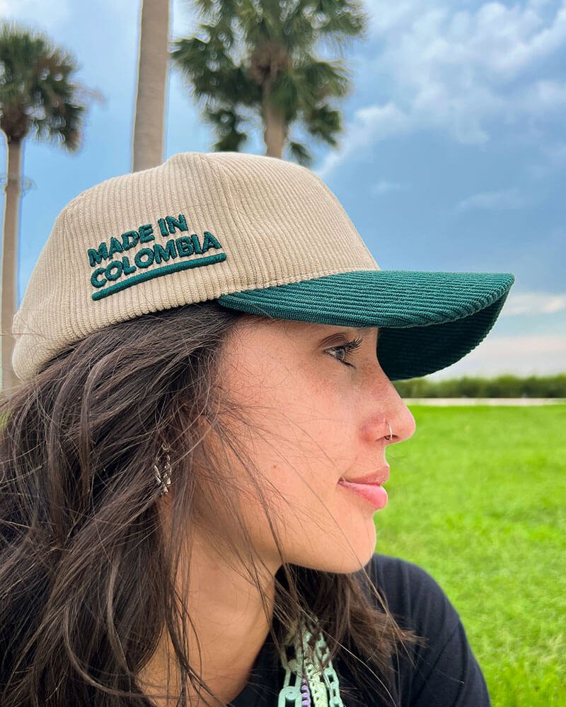 Made in Colombia | Gorra de Pana con Visera Redonda - Rustiko