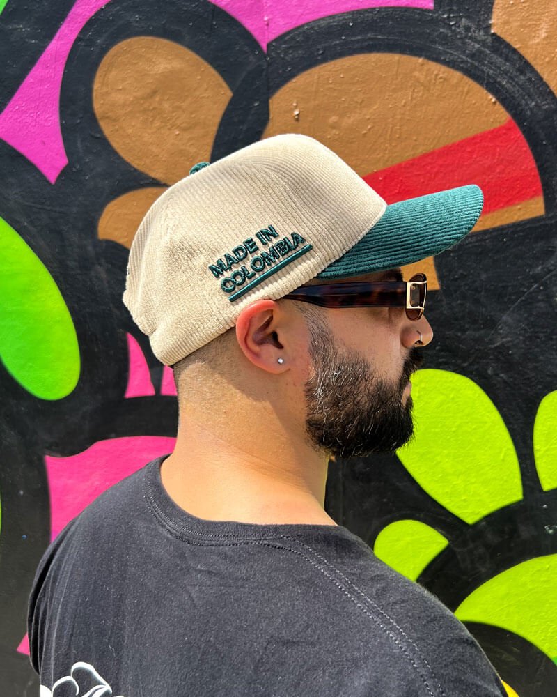 Made in Colombia | Gorra de Pana con Visera Redonda - Rustiko