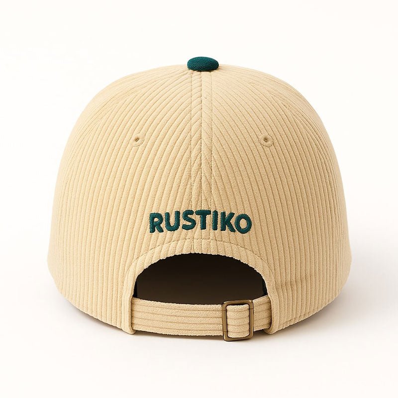 Made in Colombia | Gorra de Pana con Visera Redonda - Rustiko