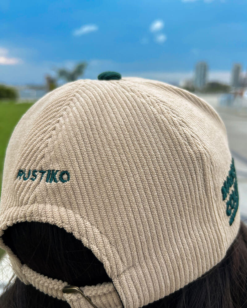 Made in Colombia | Gorra de Pana con Visera Redonda - Rustiko