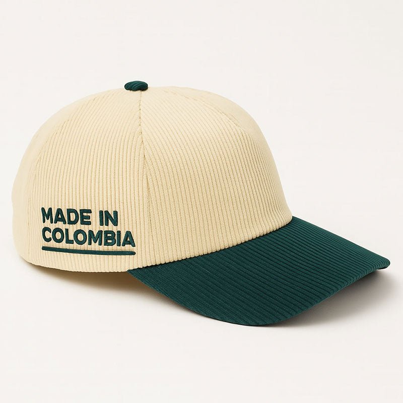 Made in Colombia | Gorra de Pana con Visera Redonda - Rustiko
