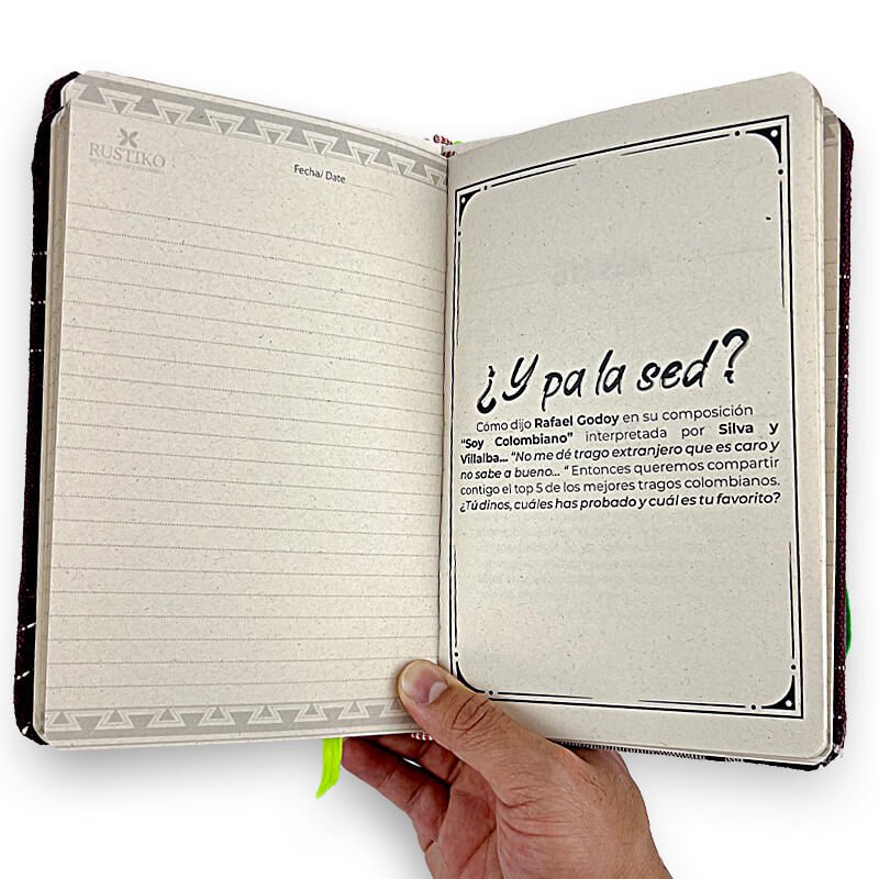 Más Colombiano Qué Libreta artesanal - Rustiko