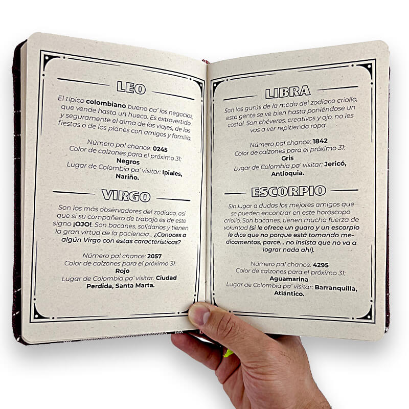 Más Colombiano Qué Libreta artesanal - Rustiko