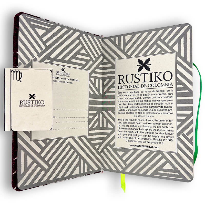 Más Colombiano Qué Libreta artesanal - Rustiko