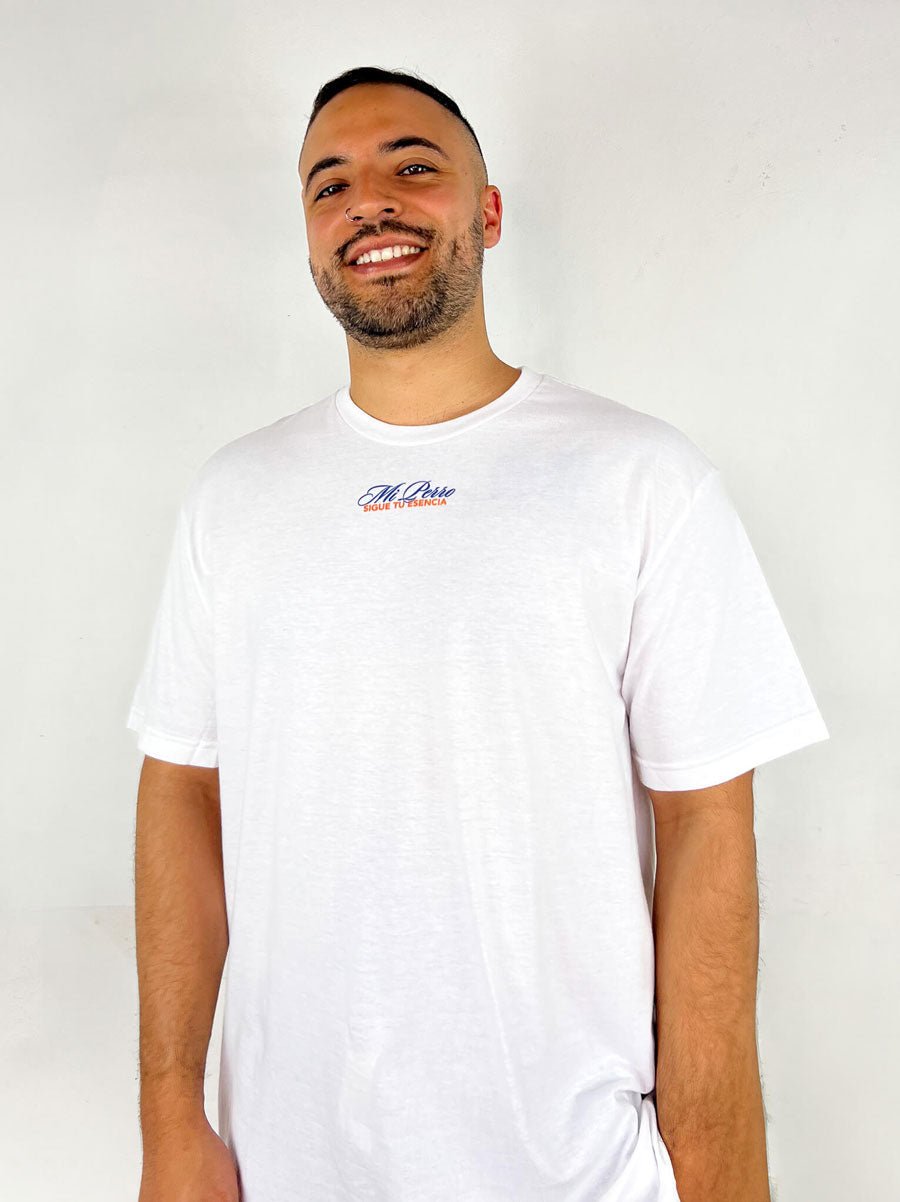 Mi perro Sigue tu esencia | Camiseta Unisex - Rustiko