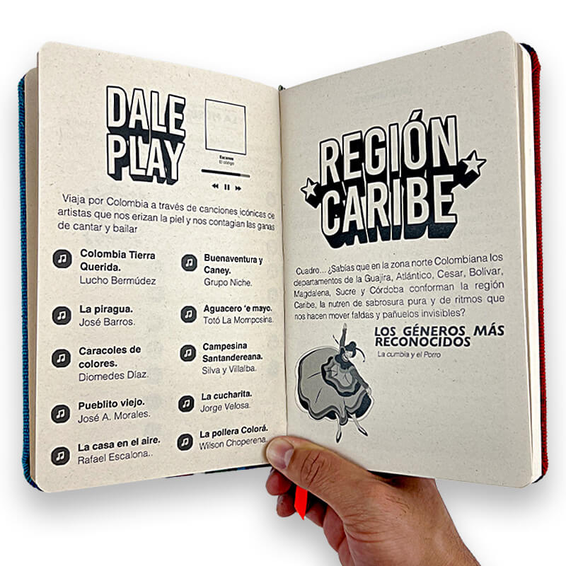 Música Colombiana Libreta artesanal - Rustiko