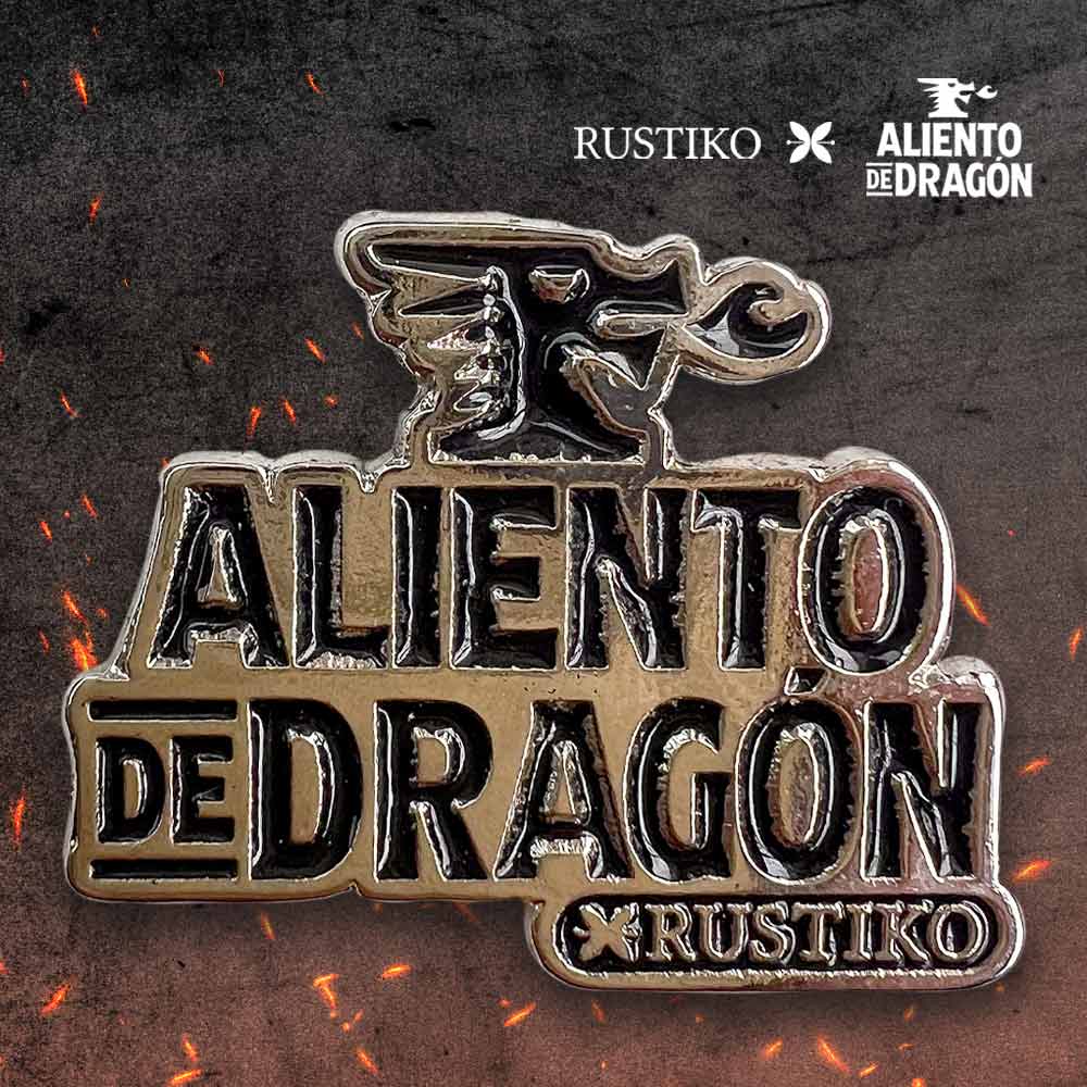 Pin aliento de dragón | Rustiko plata - Rustiko
