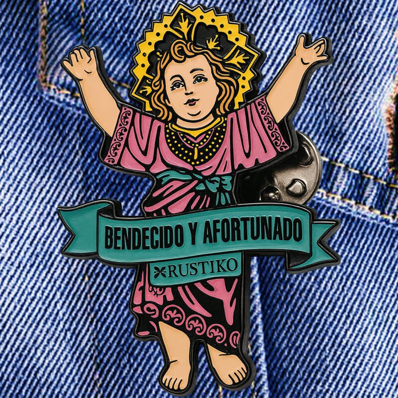 Pin bendecido y afortunado 🙏✨💚 - Rustiko