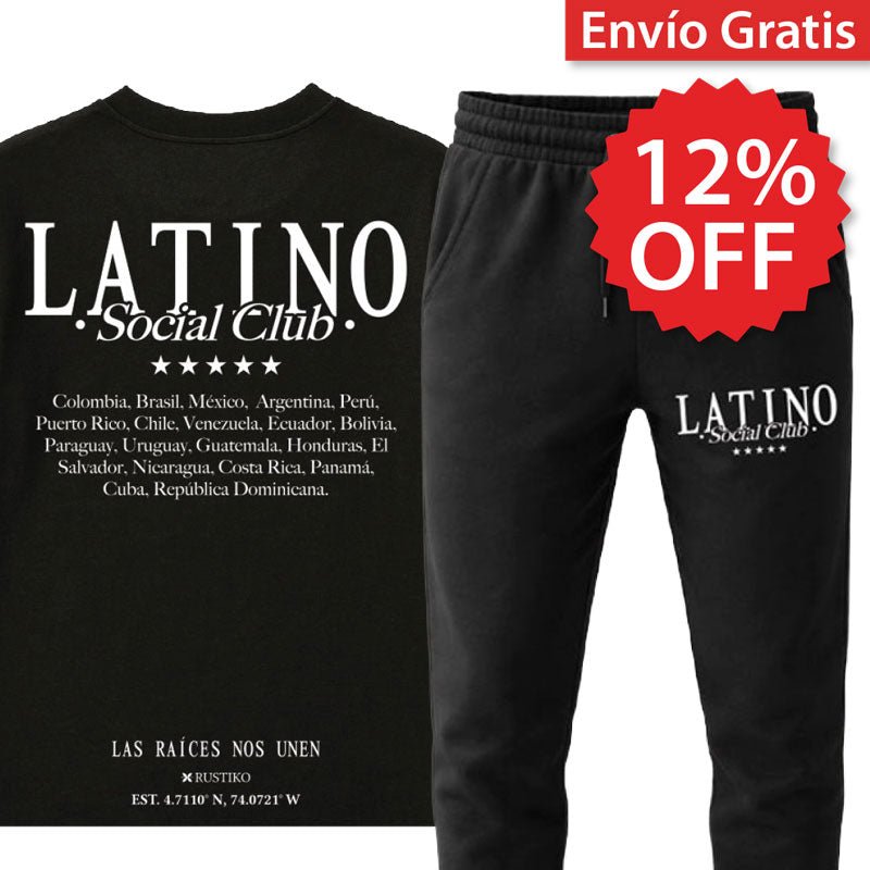 PINTA LATINA 1 - Combo Camiseta + Jogger - Rustiko
