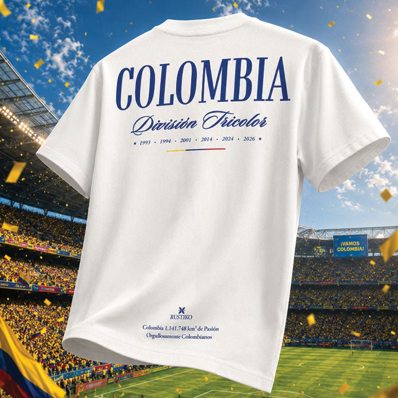 🏆 PREVENTA Camiseta "Selección Tricolor" Edición Especial Mundial 2026 | Unisex - Rustiko