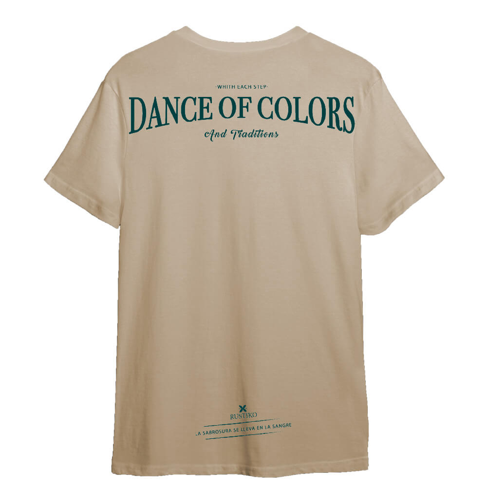 Un baile de colores y tradiciones | Camiseta unisex - Rustiko