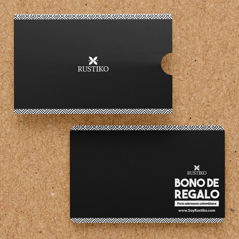 Bono de Regalo | Rustiko - Rustiko
