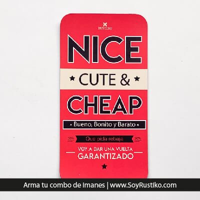 BUENO BONITO | IMAN - Rustiko