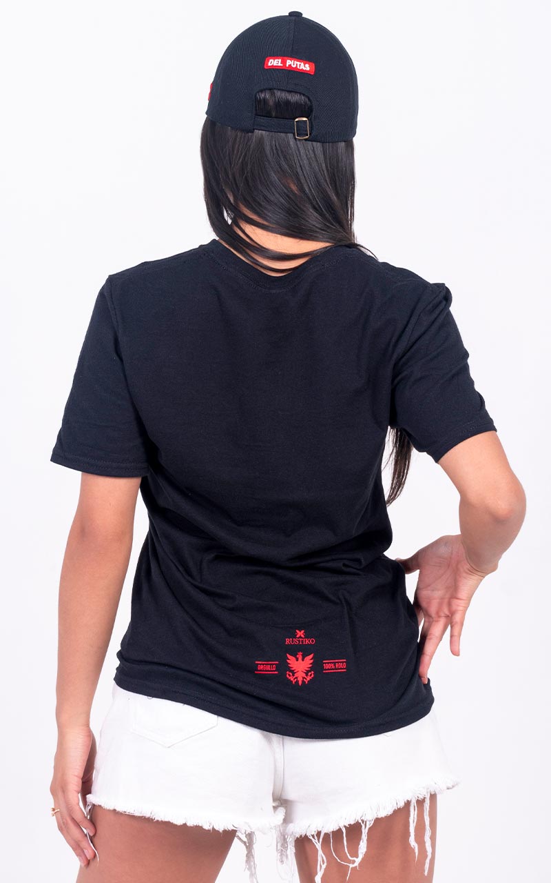 Camiseta Bogotá Color Negra - Rustiko