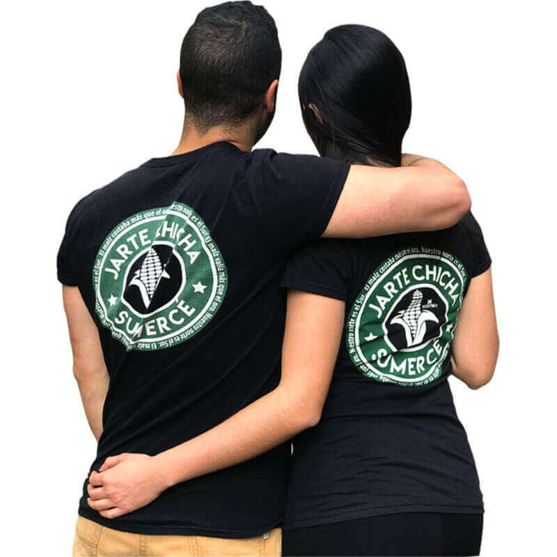 Camiseta jarte chicha Negra - Rustiko