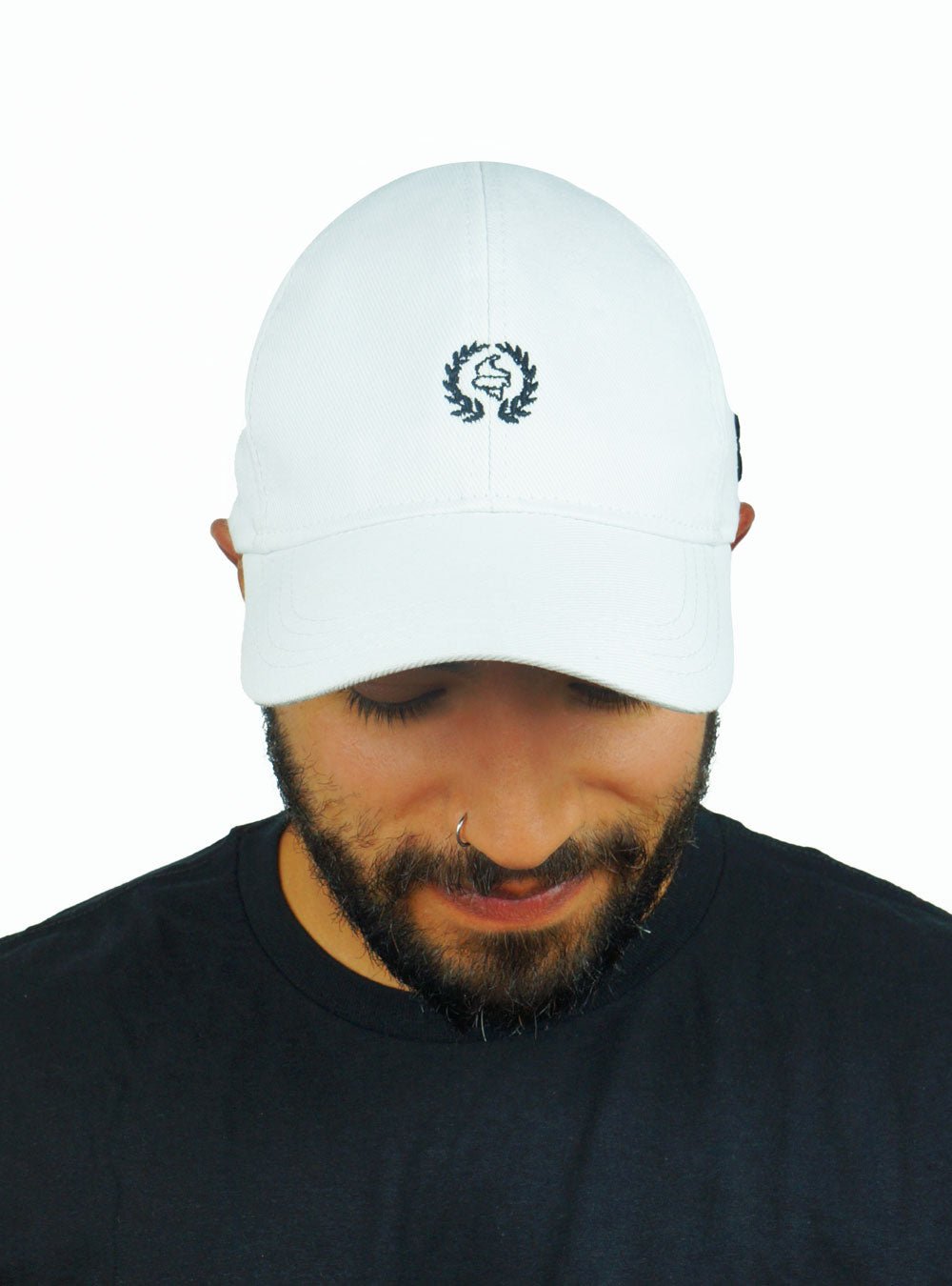 Colombia | Gorra blanca visera redonda - Rustiko
