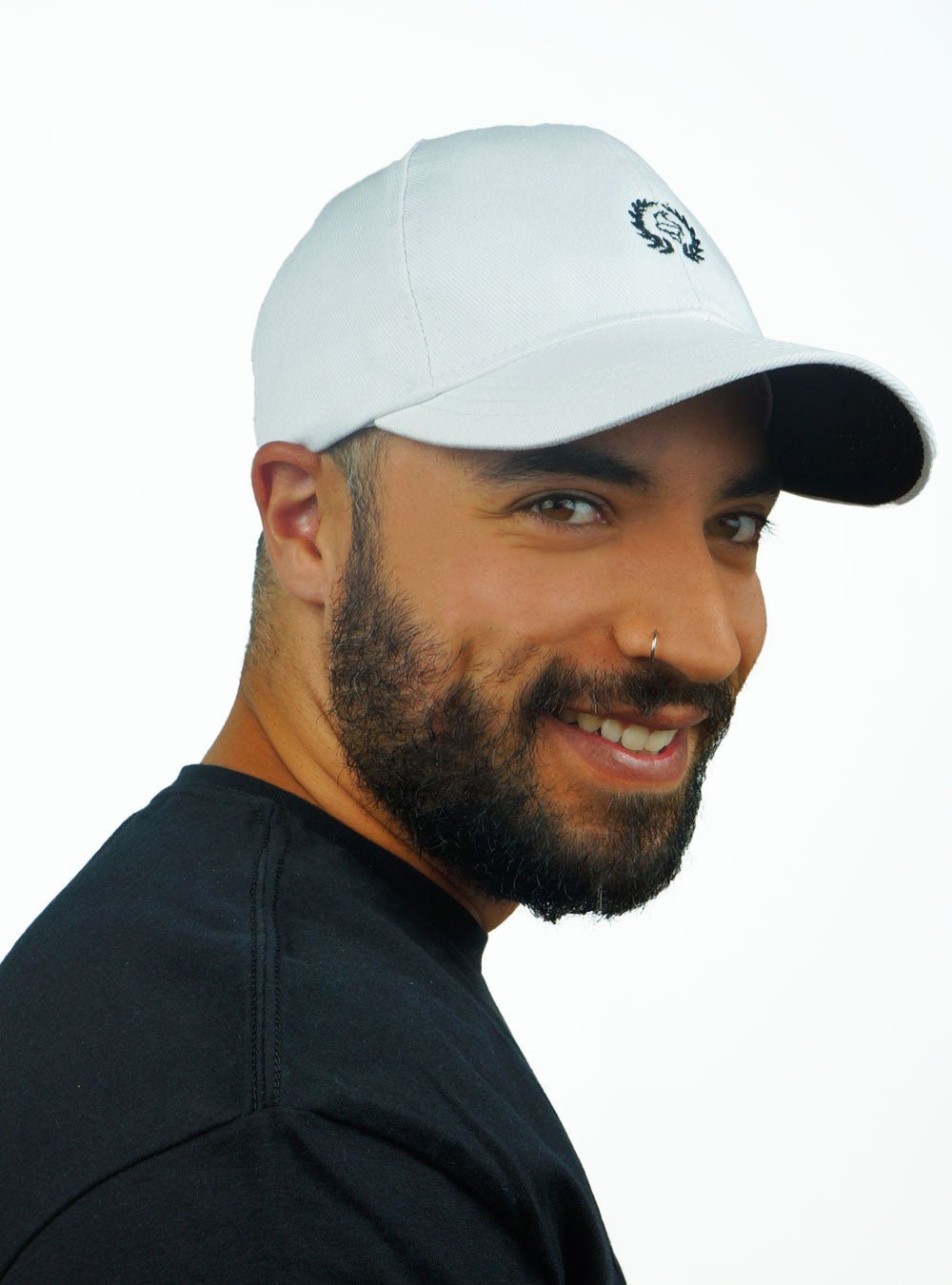 Colombia | Gorra blanca visera redonda - Rustiko