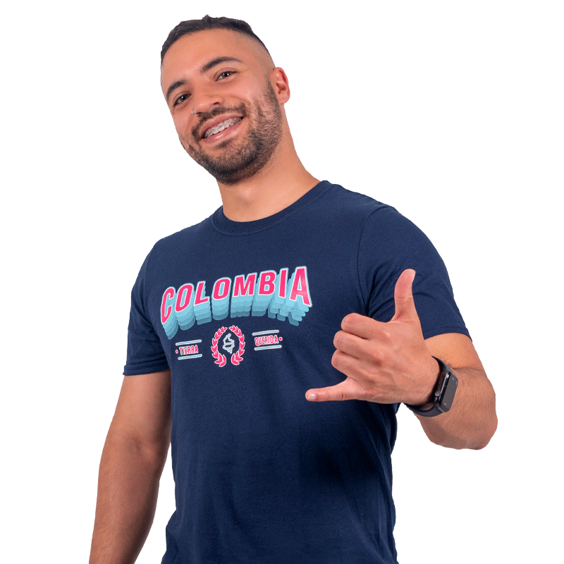 Colombia Tierra Querida | Camiseta - Rustiko