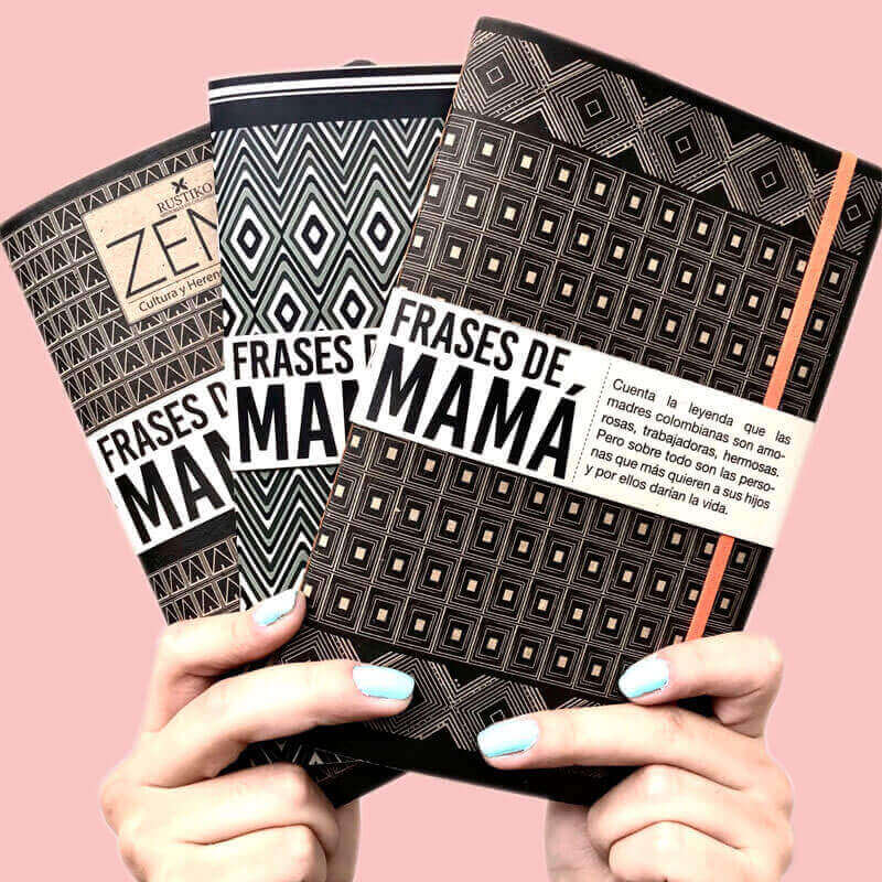 Cuaderno Frases de Mamá - Grande - Rustiko