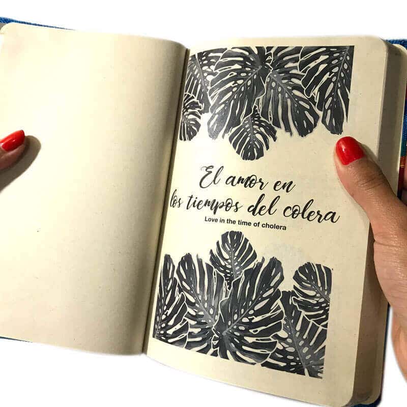 Gabriel García Márquez -Libreta Tejida - Rustiko