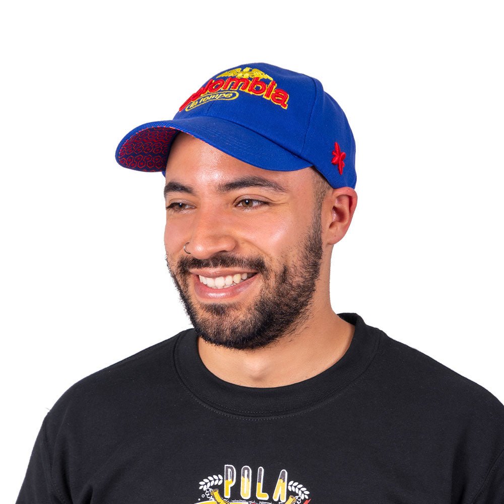 Gorra colombia la rompe redonda - Rustiko