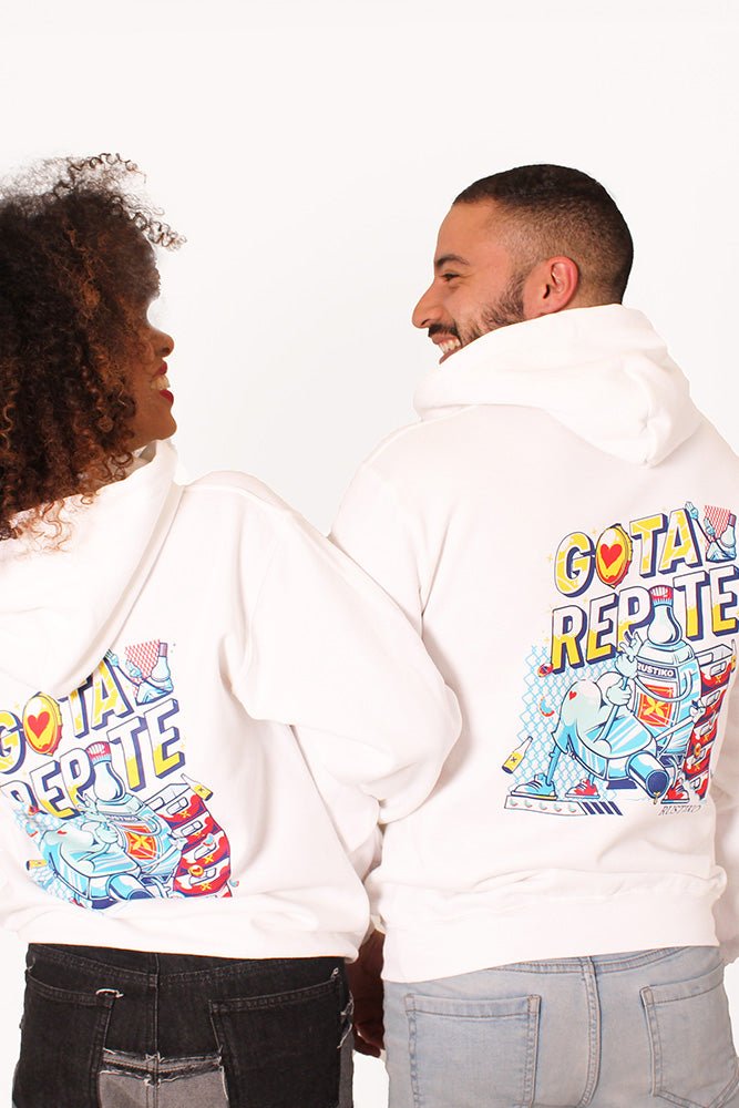 Gota repite | Buzo con capota - Rustiko