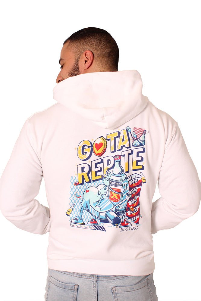 Gota repite | Buzo con capota - Rustiko