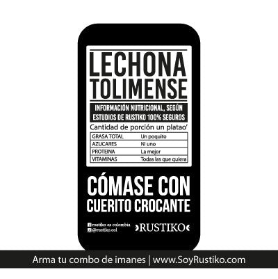 LECHONA TOLIMENSE l IMAN - Rustiko