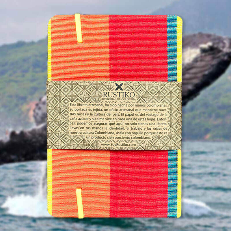 Libreta Colombia exótica - Grande - Rustiko