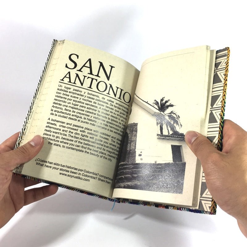 Libreta Tejida - Colombia Lugares Mágicos - Rustiko
