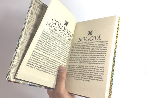 Libreta Tejida - Colombia Lugares Mágicos - Rustiko