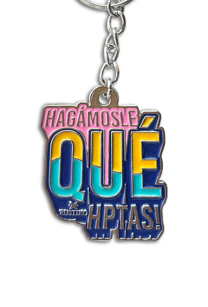 Llavero Hagámosle - Rustiko