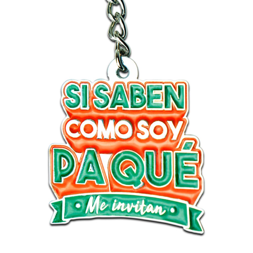 Llavero Si Saben Como Soy - Rustiko