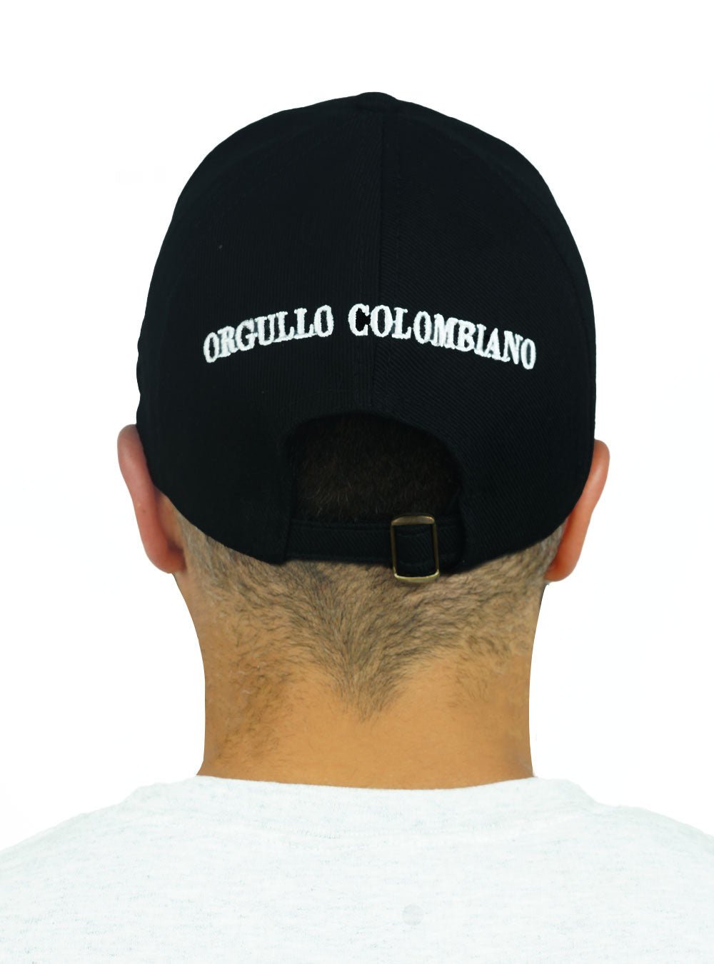 Orgullo Colombiano | Gorra negra visera redonda - Rustiko