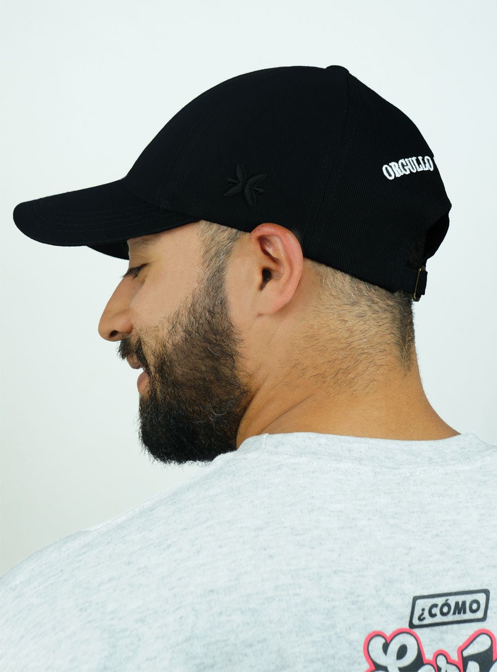 Orgullo Colombiano | Gorra negra visera redonda - Rustiko