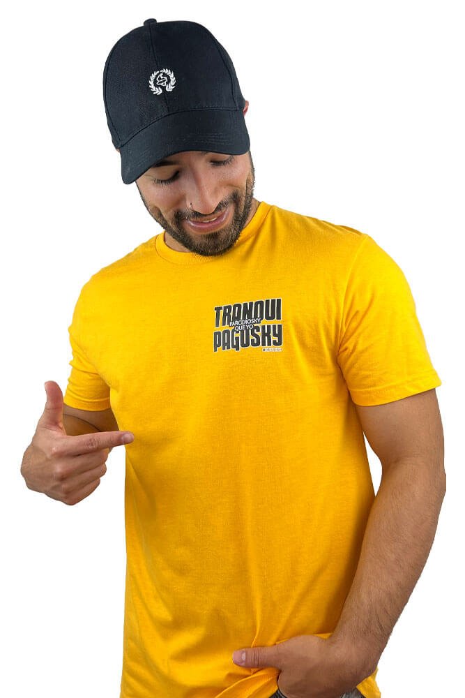 Parcerosky | Camiseta amarilla unisex - Rustiko
