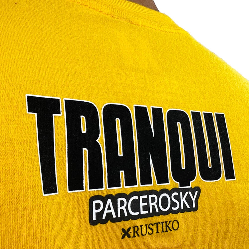 Parcerosky | Camiseta amarilla unisex - Rustiko