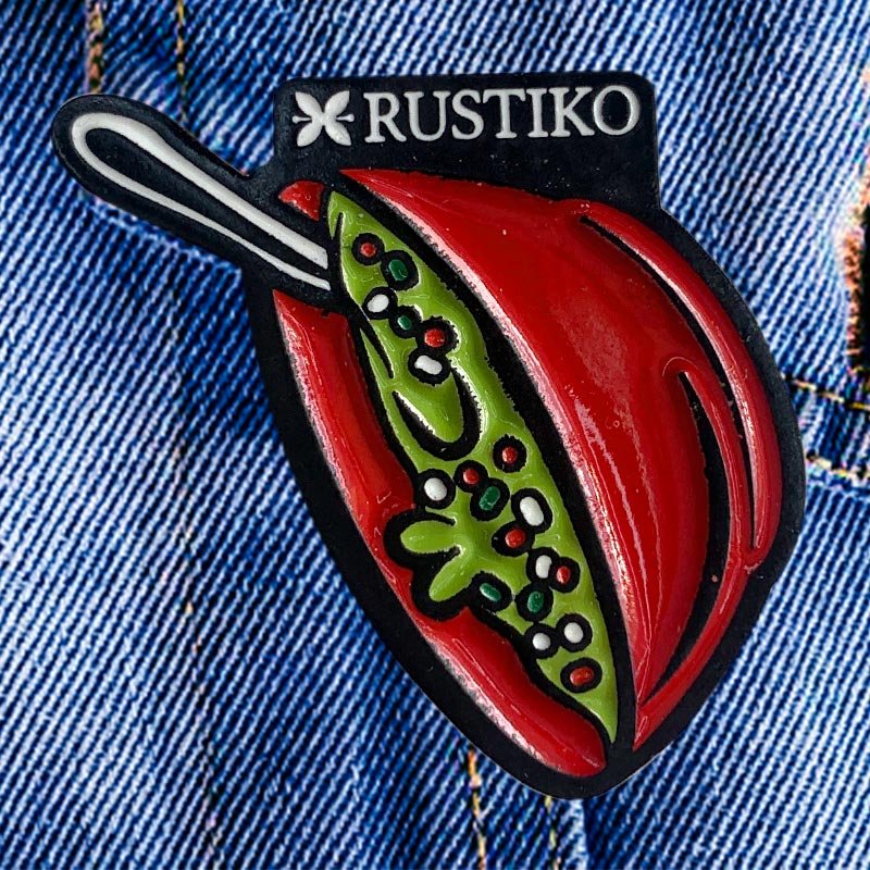 🔥 Pin Ají ilustrado - Rustiko