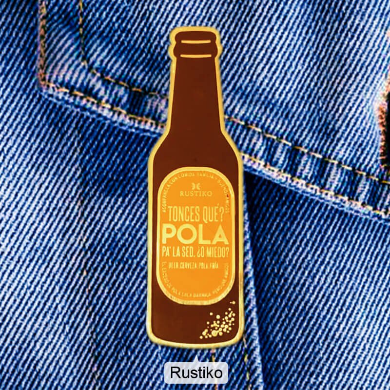 Pin Cerveza - Rustiko