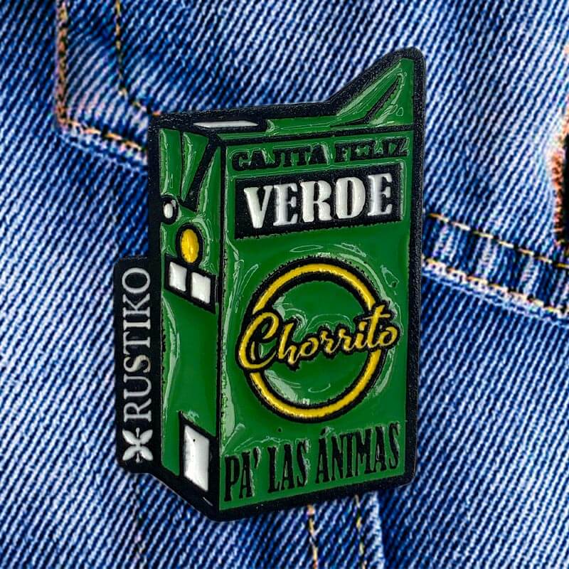 Pin Guaro | Aguartiente verde - Rustiko