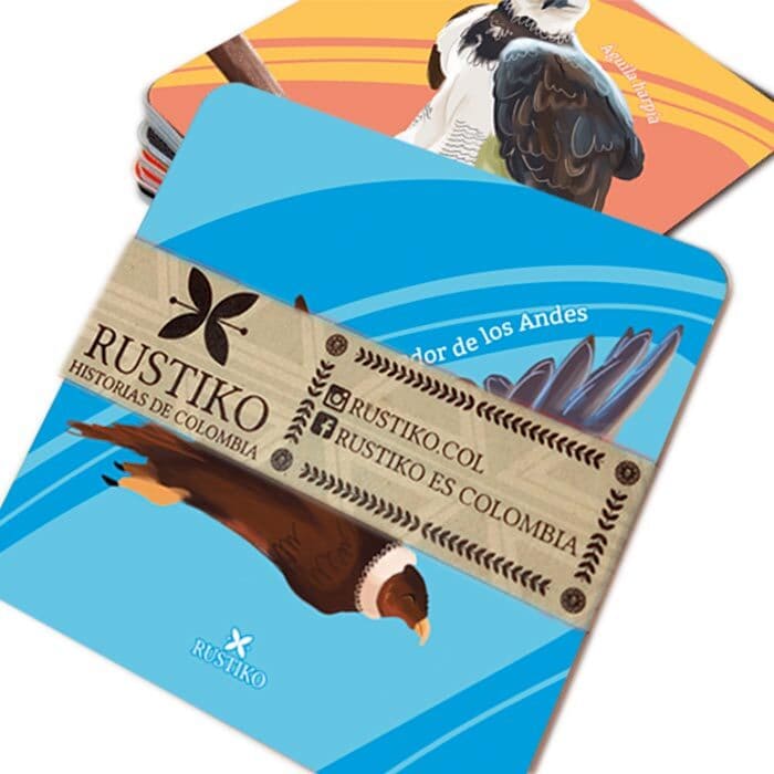Portavasos Aves Colombianas - Rustiko