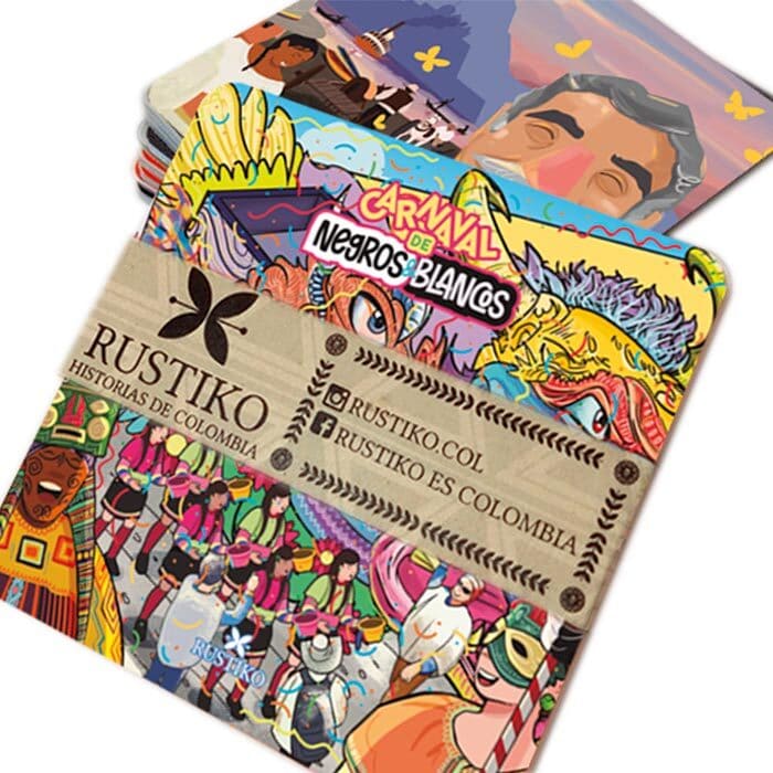 Portavasos Homenaje colombiano - Rustiko